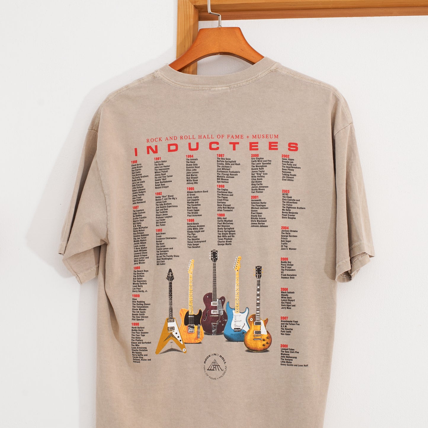 R&R Museum Tee 美術館で売っていたギターTシャツ|ギターストラップ屋が選ぶ古着&雑貨