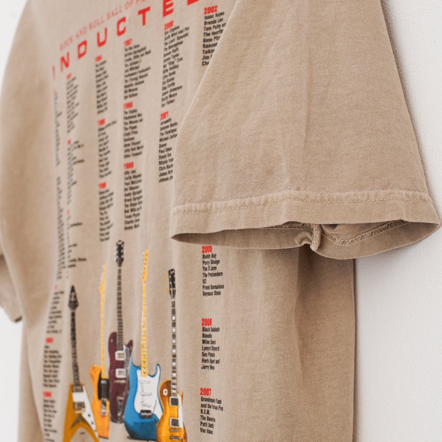 R&R Museum Tee 美術館で売っていたギターTシャツ|ギターストラップ屋が選ぶ古着&雑貨