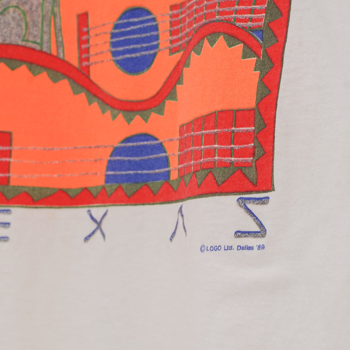 Coyote & Guitar Tee コヨーテ&ギターTシャツ|ギターストラップ屋が選ぶ古着&雑貨