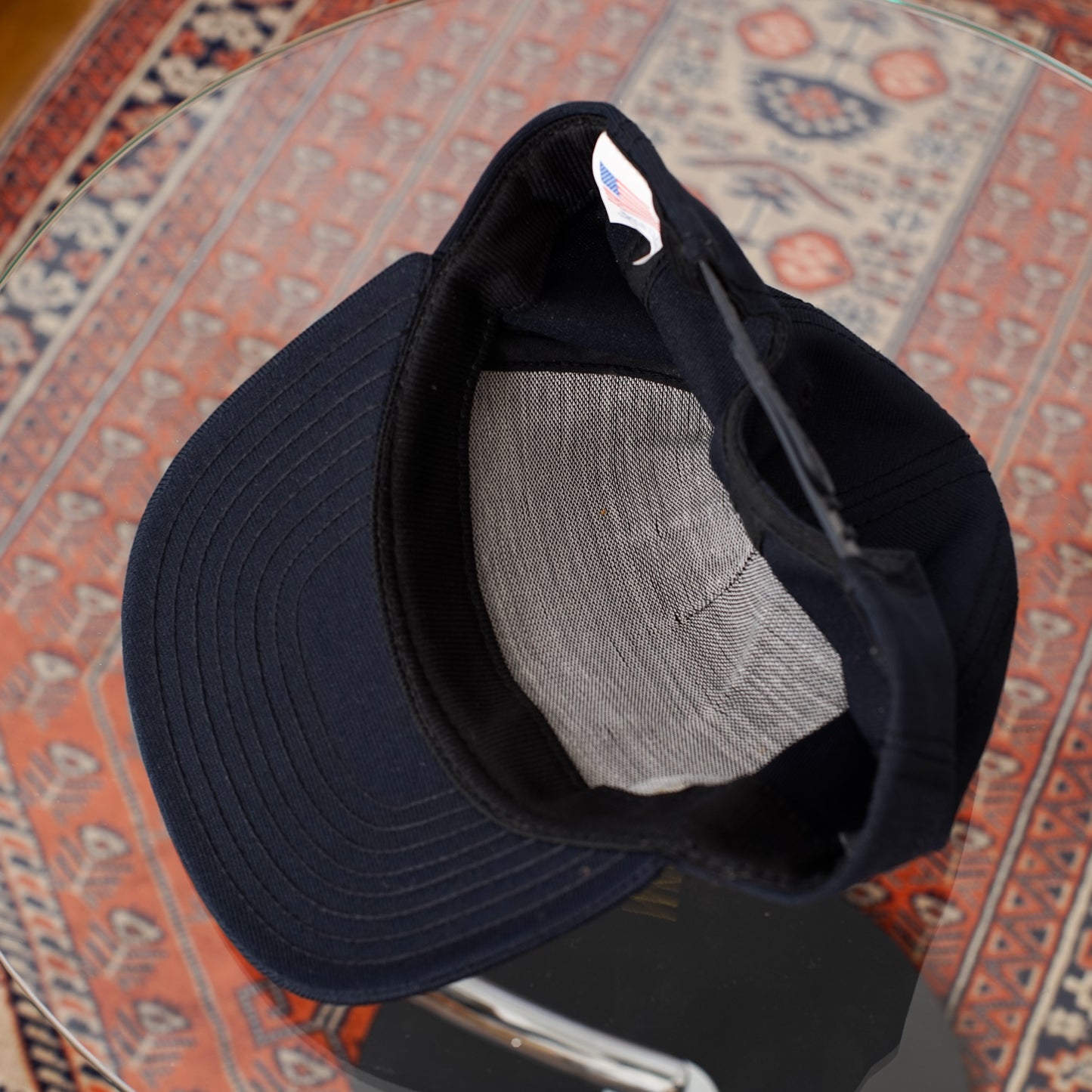 Naval Reserve Center Guitar Motif Cap 米海軍さんのベースボールキャップ|ギターストラップ屋が選ぶ古着&雑貨