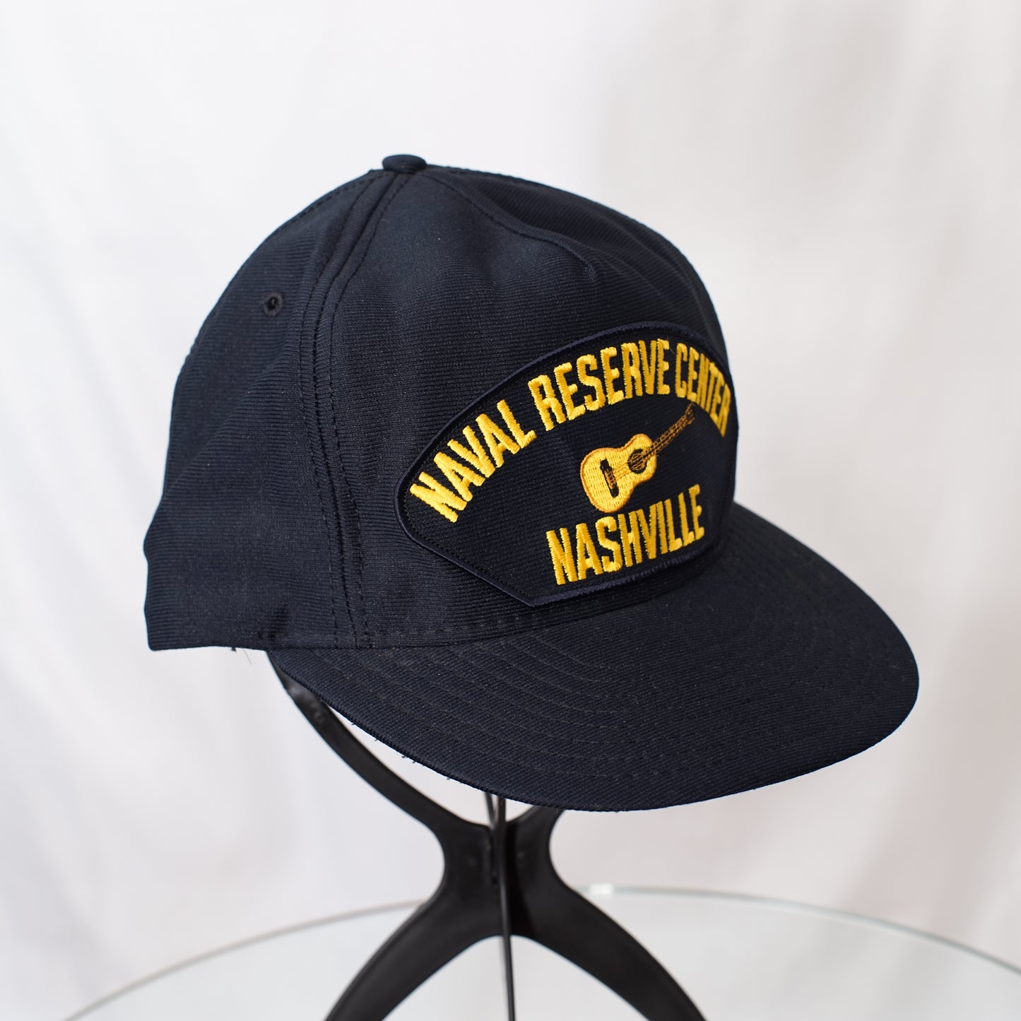 Naval Reserve Center Guitar Motif Cap 米海軍さんのベースボールキャップ|ギターストラップ屋が選ぶ古着&雑貨