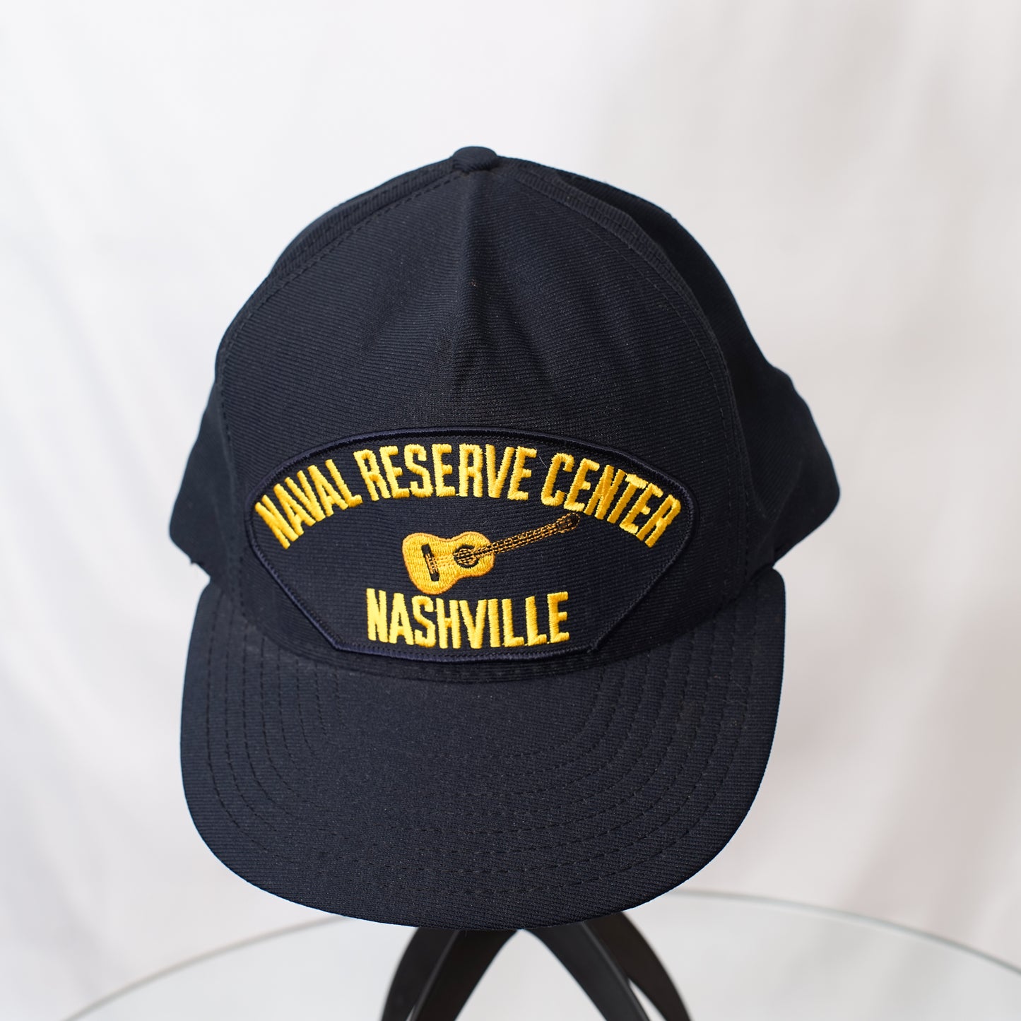 Naval Reserve Center Guitar Motif Cap 米海軍さんのベースボールキャップ|ギターストラップ屋が選ぶ古着&雑貨