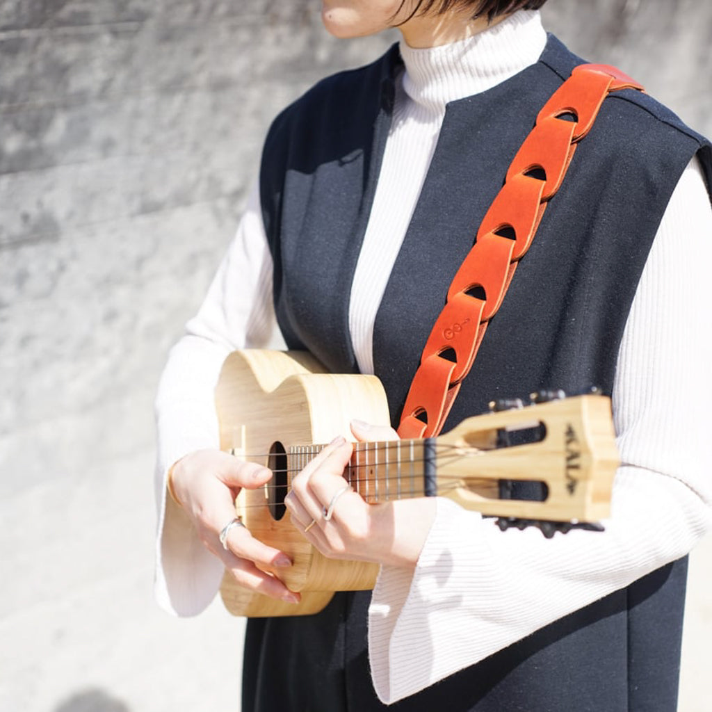 Wellington for ukulele Wellington | Scale-like ukulele strap