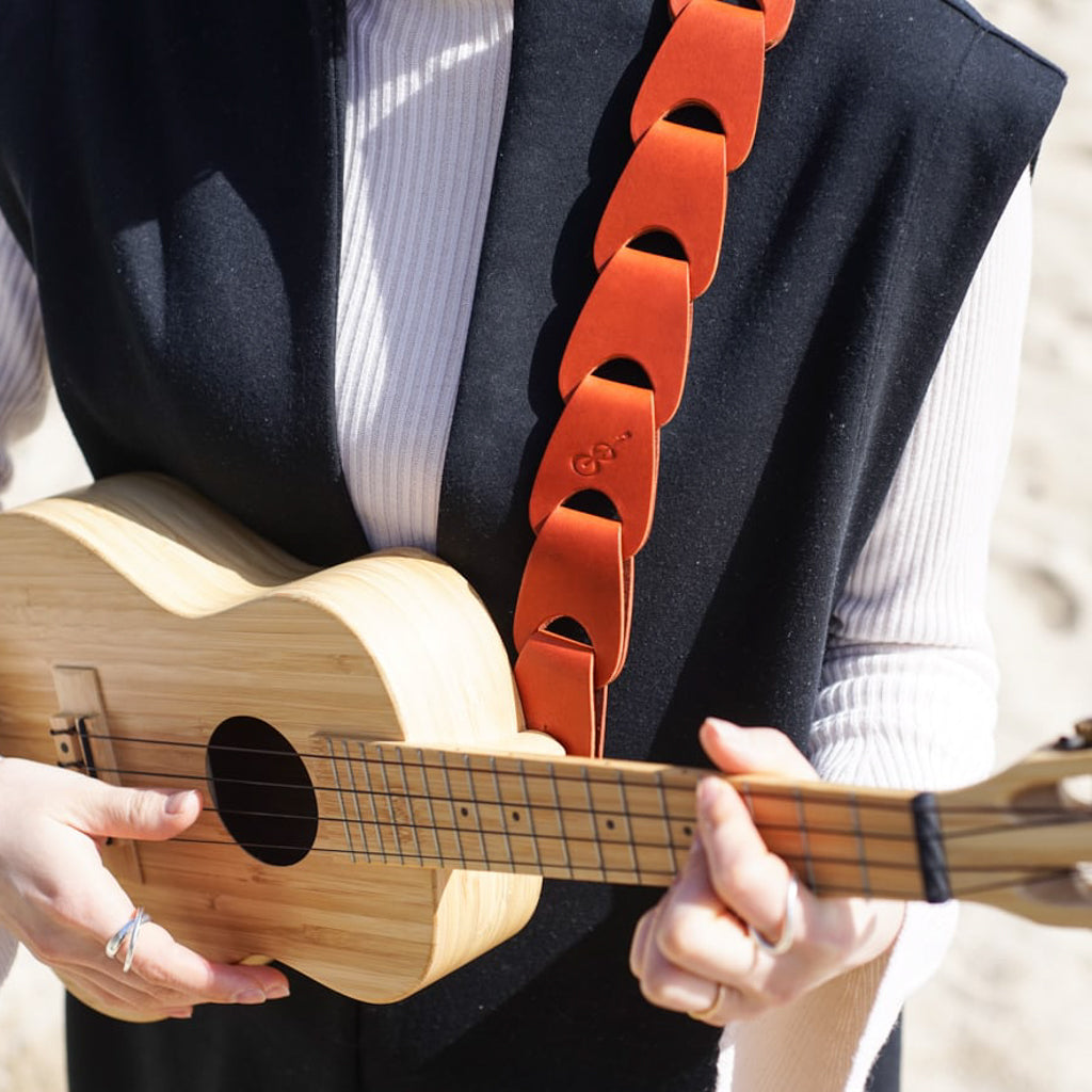 Wellington for ukulele Wellington | Scale-like ukulele strap