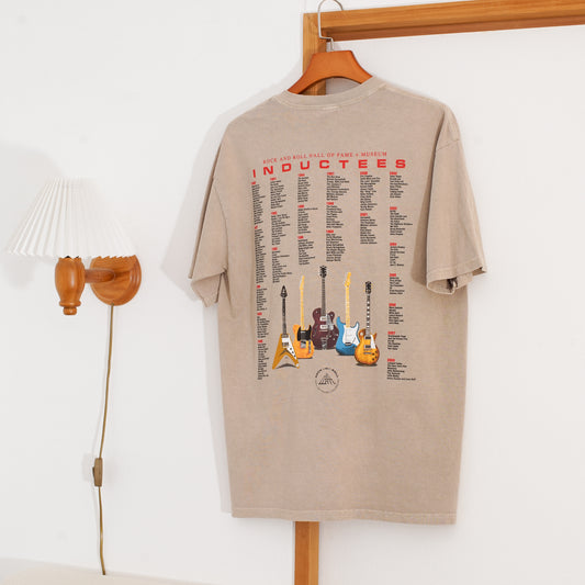 R&R Museum Tee 美術館で売っていたギターTシャツ｜ギターストラップ屋が選ぶ古着＆雑貨