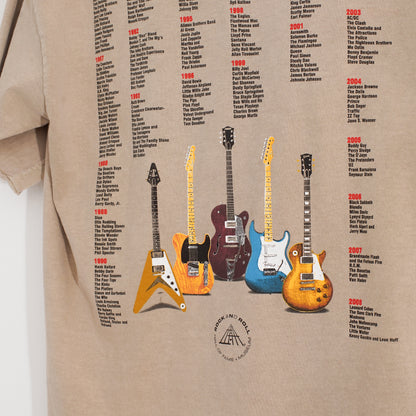 R&R Museum Tee 美術館で売っていたギターTシャツ｜ギターストラップ屋が選ぶ古着＆雑貨