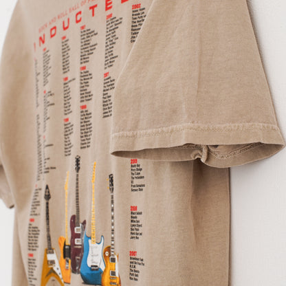 R&R Museum Tee 美術館で売っていたギターTシャツ｜ギターストラップ屋が選ぶ古着＆雑貨