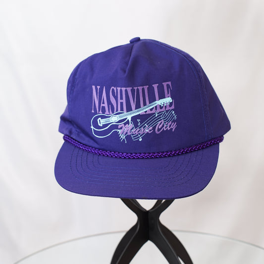 NASHVILLE Music City Cap ギターの街ナッシュビルのトラッカーキャップ｜ギターストラップ屋が選ぶ古着＆雑貨