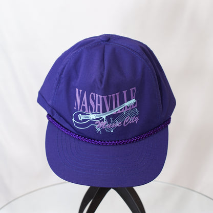 NASHVILLE Music City Cap ギターの街ナッシュビルのトラッカーキャップ｜ギターストラップ屋が選ぶ古着＆雑貨
