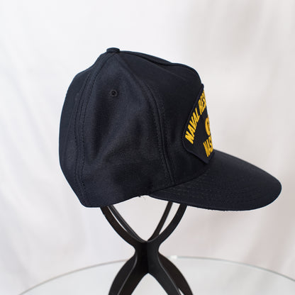 Naval Reserve Center Guitar Motif Cap 米海軍さんのベースボールキャップ｜ギターストラップ屋が選ぶ古着＆雑貨