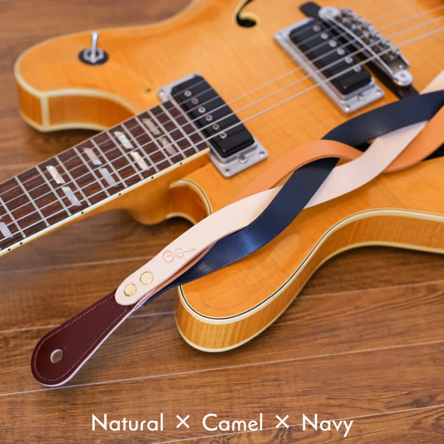 Triad トライアド|程よい主張の三つ編みギターストラップ – 708works Triad トライアド|程よい主張の三つ編みギターストラップ – 708works