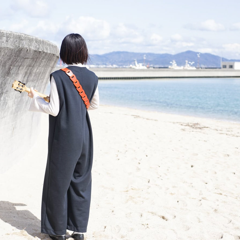 Wellington for ukulele Wellington | Scale-like ukulele strap