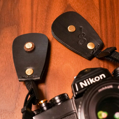 Backstage for Camera | An attachment that turns a guitar strap into a camera strap